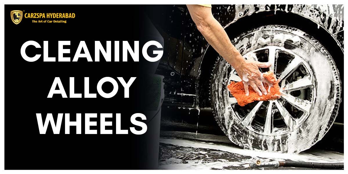 Cleaning Alloy Wheels